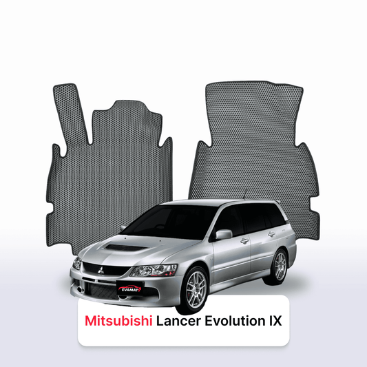 Fußmatten EVAMATS für Mitsubishi Lancer Evolution 9 Gen 2005-2007 Jahr Kombi