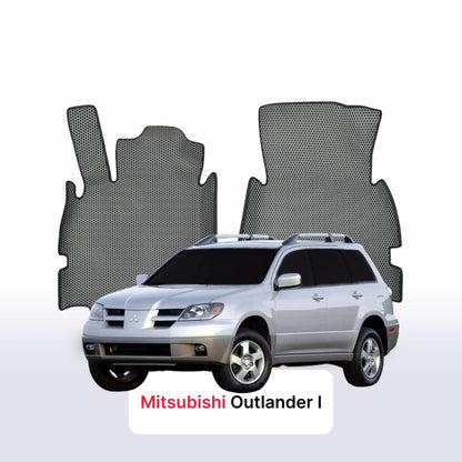 Fußmatten EVAMATS für Mitsubishi Outlander 1 Gen 2002-2009 Jahr SUV