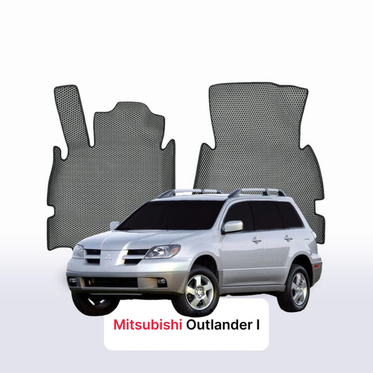 Fußmatten EVAMATS für Mitsubishi Outlander 1 Gen 2002-2009 Jahr SUV