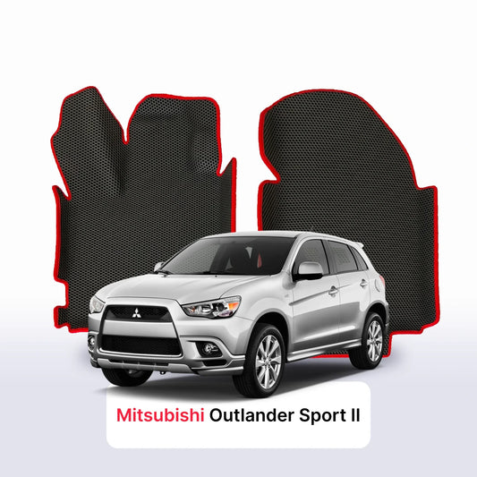 Car mats EVAMATS for Mitsubishi Outlander Sport 2 gen 2010-2028 year SUV