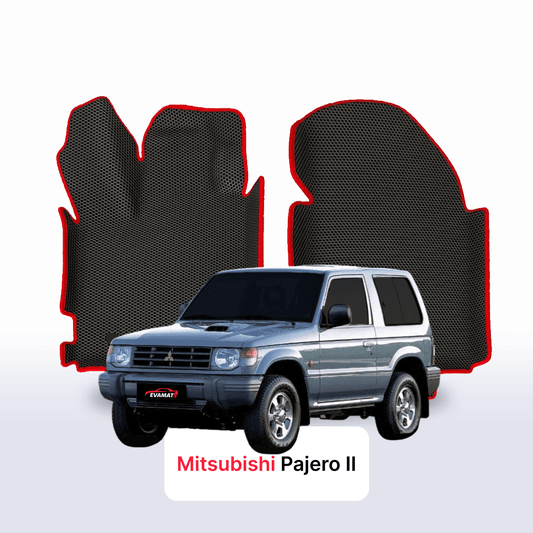 Fußmatten EVAMATS für Mitsubishi Pajero 2 Gen 1991–2004, SUV, 3-türig