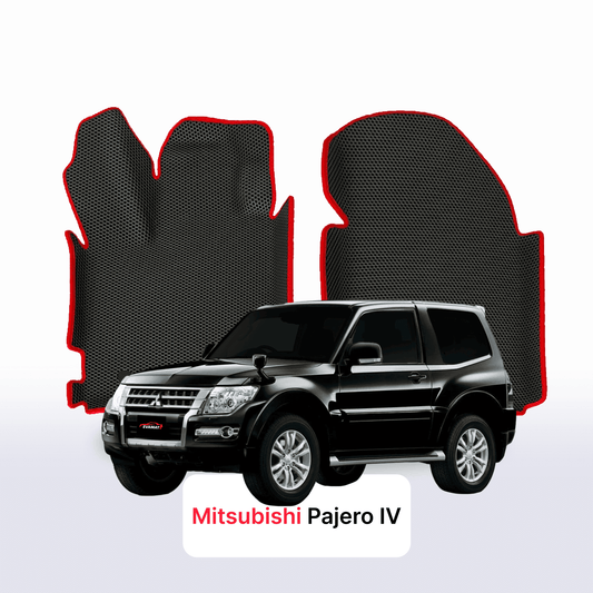 Fußmatten EVAMATS für Mitsubishi Pajero 4 Gen 2006–2023, SUV, 3-türig