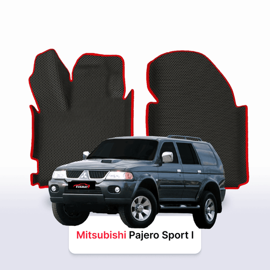 Fußmatten EVAMATS für Mitsubishi Pajero Sport 1 Gen 1998-2009 Jahr SUV