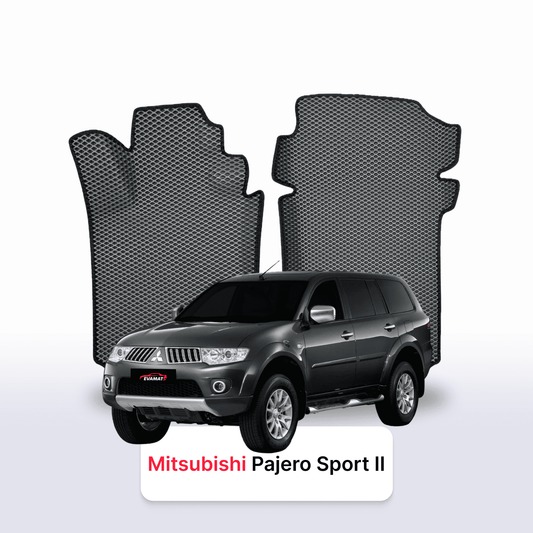 Fußmatten EVAMATS für Mitsubishi Pajero Sport 2 Gen 2008-2016 Jahr SUV