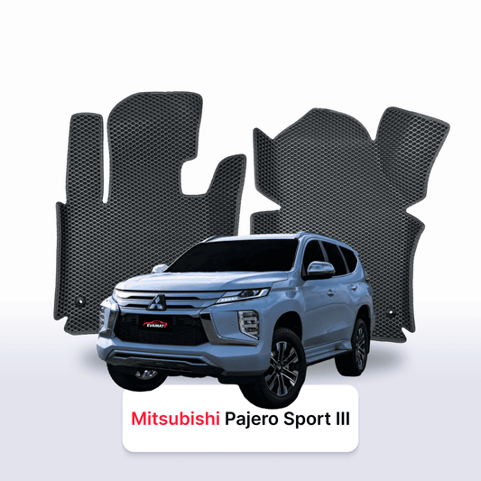 Fußmatten EVAMATS für Mitsubishi Pajero Sport 3 Gen 2015-2023 Jahr SUV