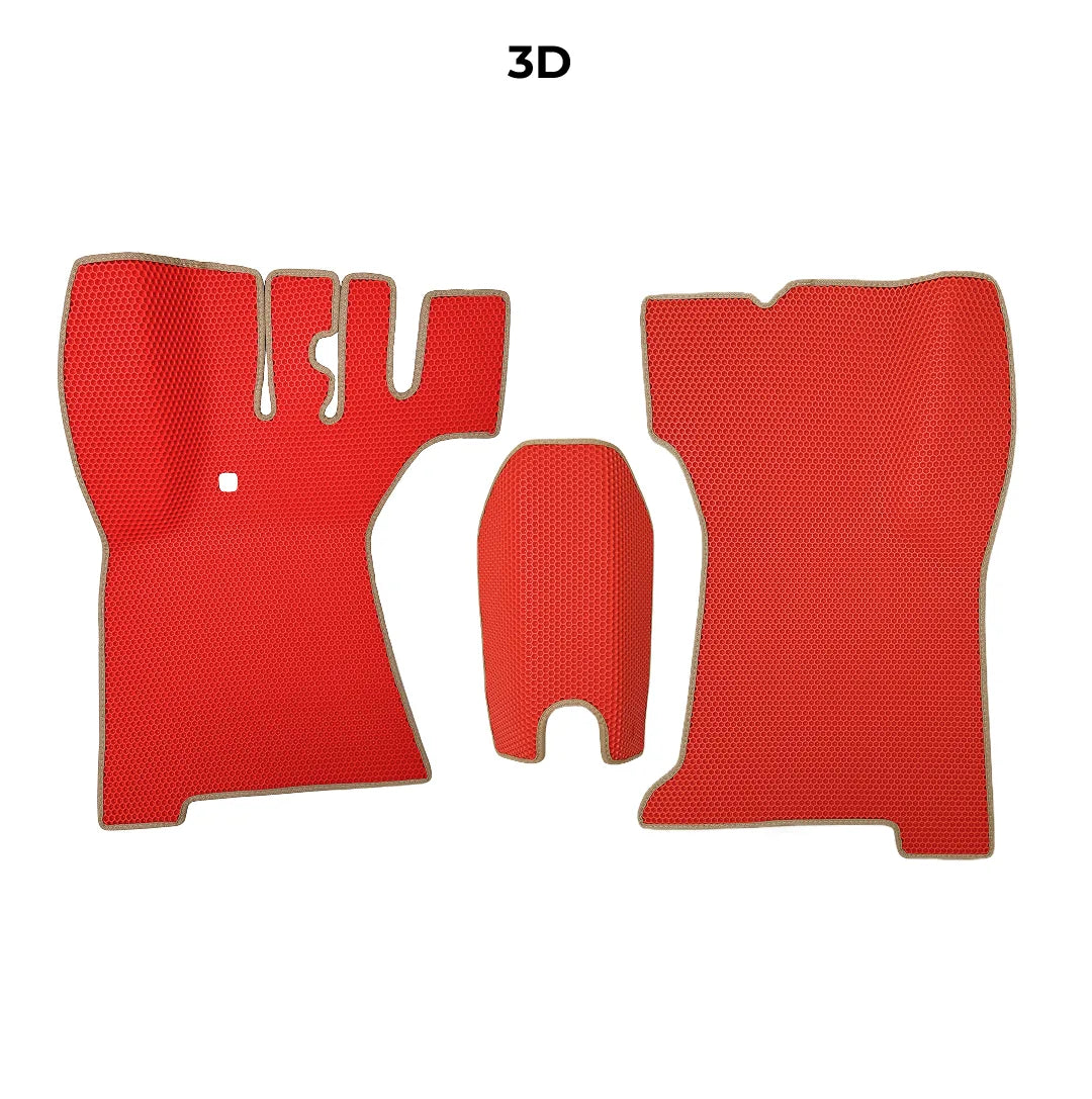 Fußmatten EVAMATS für Morris Register Minor 1 Gen 1948-1971 Jahr FLIEßHECK 5-Türer