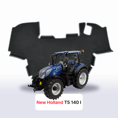 Fußmatten EVAMATS für New Holland T5 140 1 gen 2020-2024 jahr TRAKTOR