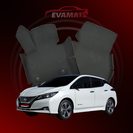 Fußmatten EVAMATS für Nissan Leaf(ZE1) II Gen 2017-2025 Jahr FLIEßHECK 5-Türer