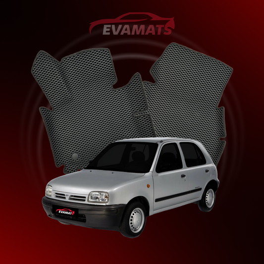 Fußmatten EVAMATS für Nissan Micra(K11) II Gen 1992-2002 Jahr FLIEßHECK 5-Türer