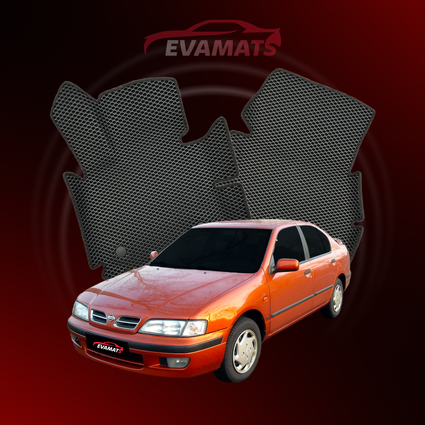 Fußmatten EVAMATS für Nissan Primera(P11) II Gen 1995-2002 Jahr SEDAN