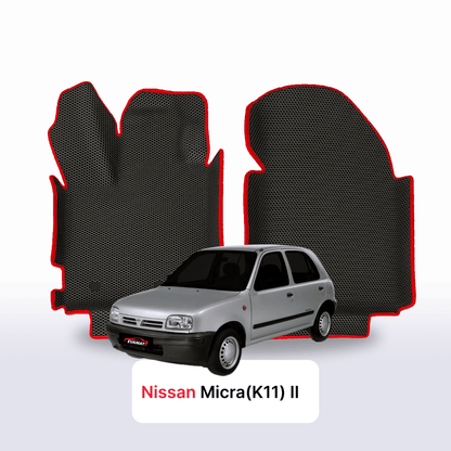 Fußmatten EVAMATS für Nissan Micra(K11) II Gen 1992-2002 Jahr FLIEßHECK 5-Türer
