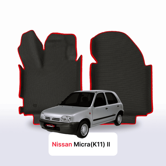 Fußmatten EVAMATS für Nissan Micra(K11) II Gen 1992-2002 Jahr FLIEßHECK 5-Türer