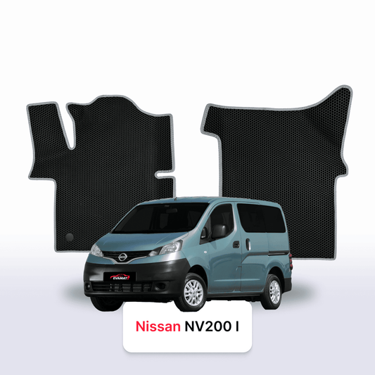 Fußmatten EVAMATS für Nissan NV200 I Gen 2009-2025 Baujahr VAN