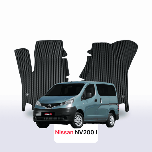 Fußmatten EVAMATS für Nissan NV200 I Gen 2009-2025 Jahr MINIVAN