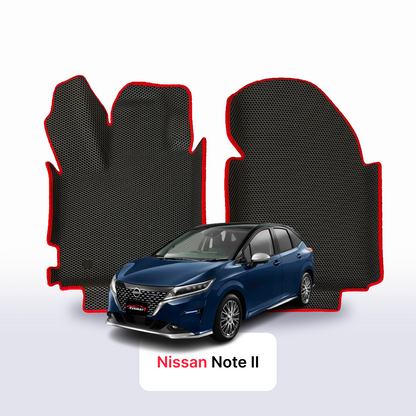 Fußmatten EVAMATS für Nissan Note II Gen 2012-2024 Jahr FLIEßHECK 5-Türer