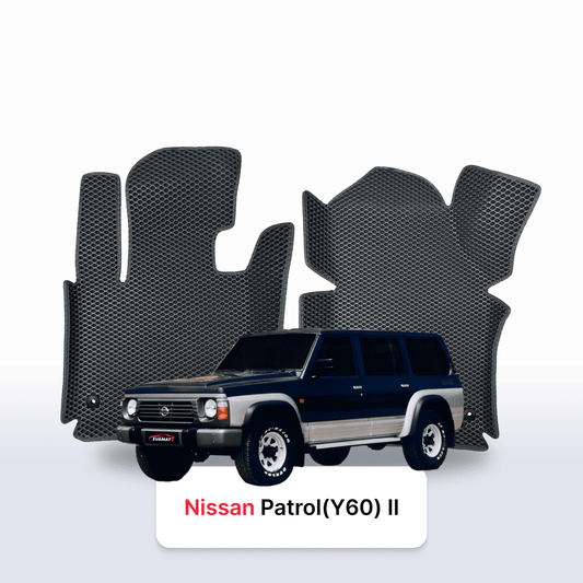 Fußmatten EVAMATS für Nissan Patrol(Y60) II Gen 1987-1997 Baujahr SUV