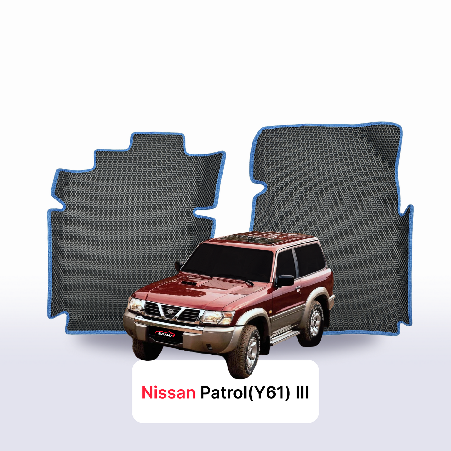 Fußmatten EVAMATS für Nissan Patrol(Y61) III gen 1997-2014 jahr SUV 3 türer