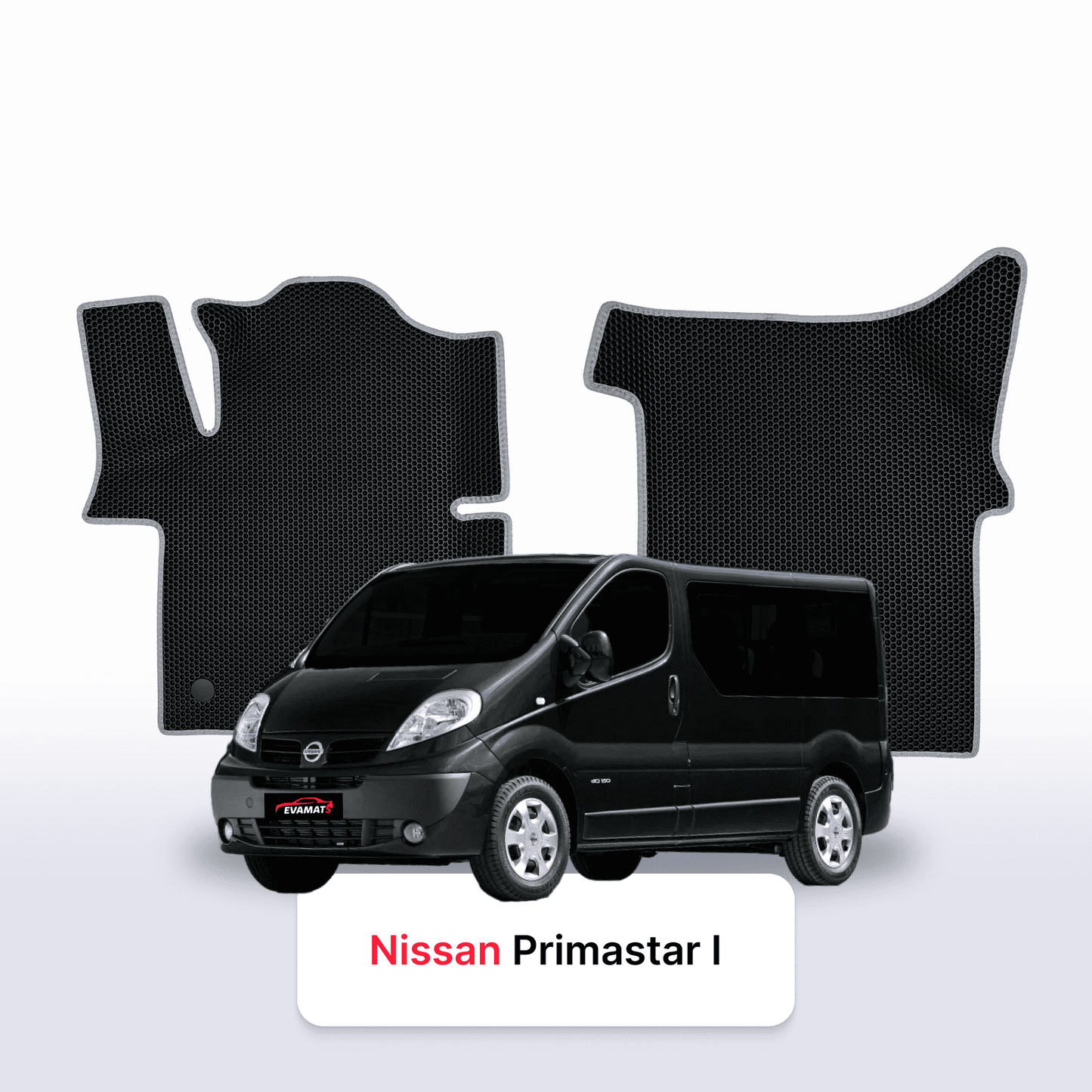 Fußmatten EVAMATS für Nissan Primastar I gen 2002-2014 jahr MINIVAN