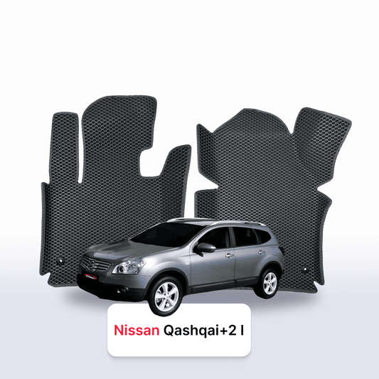 Fußmatten EVAMATS für Nissan Qashqai+2 I gen 2008-2013 jahr SUV