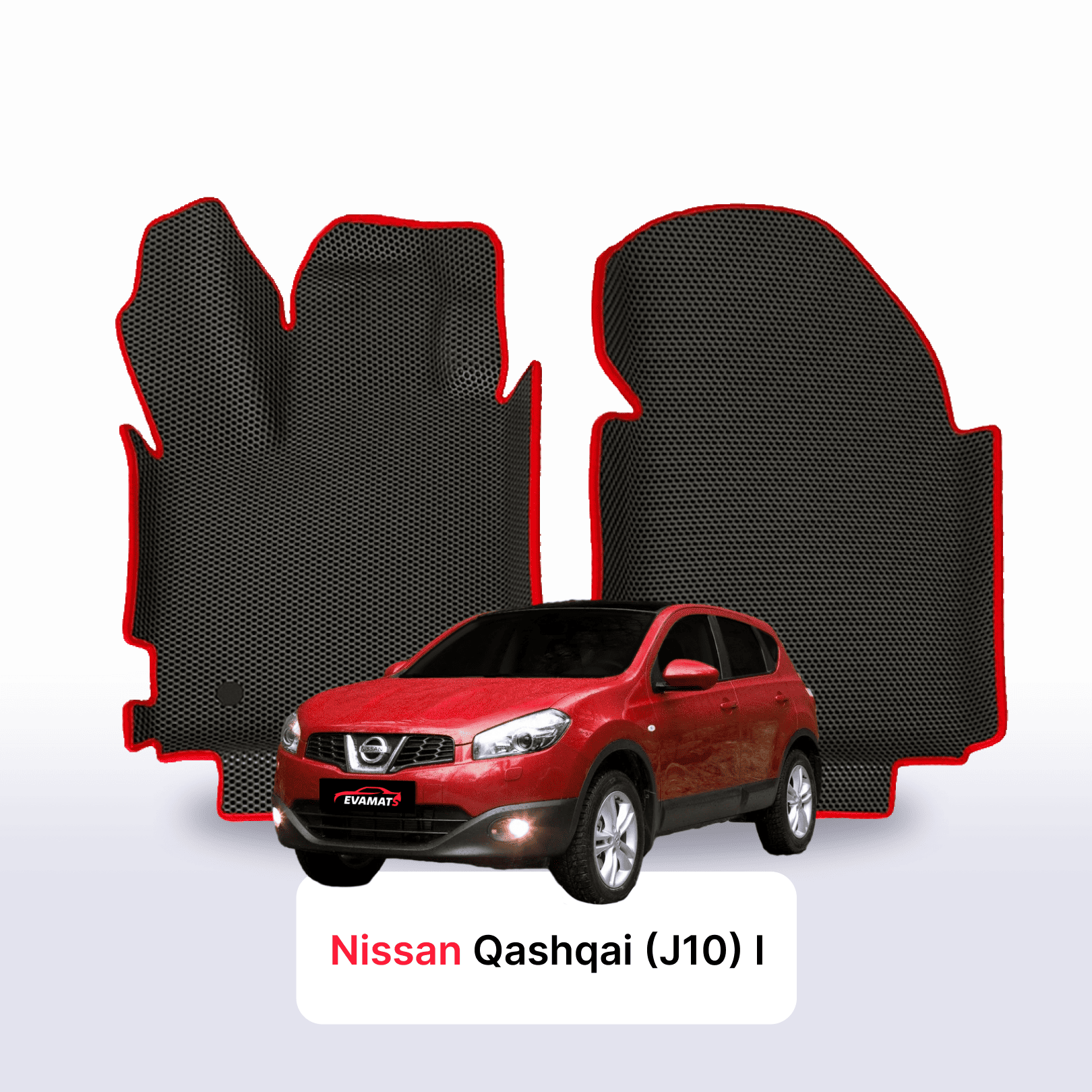 Fußmatten EVAMATS für Nissan Qashqai(J10) I gen 2006-2013 jahr SUV