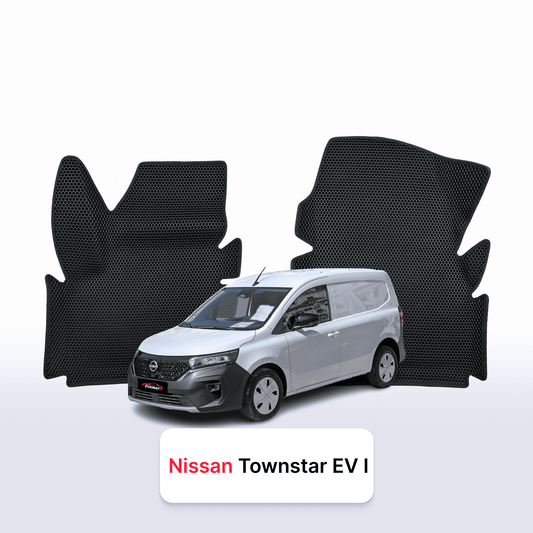 Fußmatten EVAMATS für Nissan Townstar EV I gen 2021-2028 jahr VAN