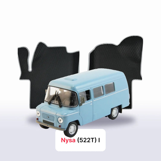 Fußmatten EVAMATS für Nysa(522T) 1. Generation 1959-1994 Jahr VAN