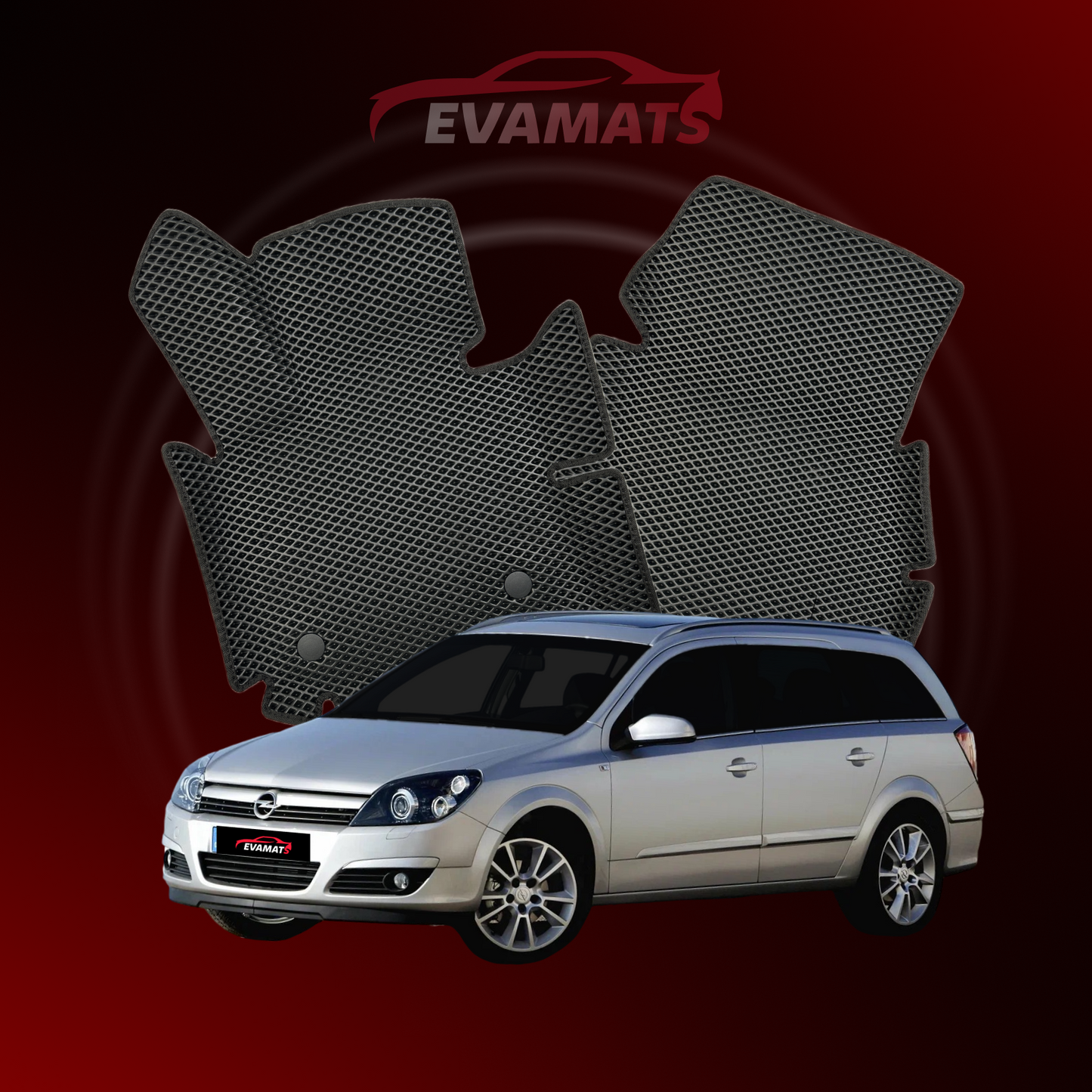 Fußmatten EVAMATS für Opel Astra H 3 Gen 2004-2014 Jahr Kombi