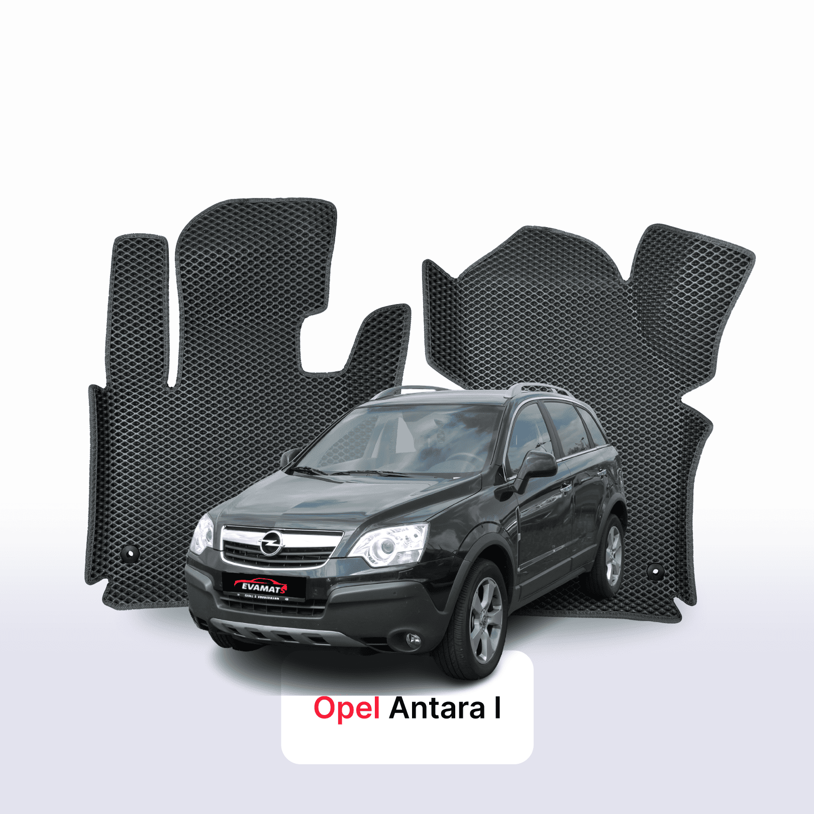 Fußmatten EVAMATS für Opel Antara 1 gen 2006-2015 jahr SUV