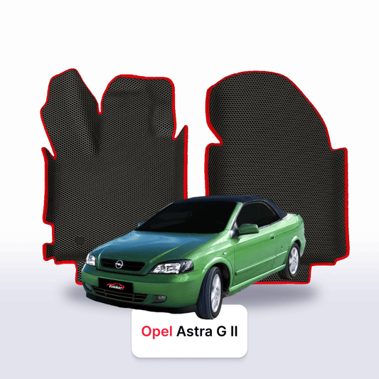 Fußmatten EVAMATS für Opel Astra G 2 Gen 1998-2009 Jahr CABRIO