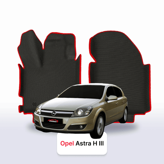 Fußmatten EVAMATS für Opel Astra H 3. Generation 2004–2014, Schrägheck, 5-türig