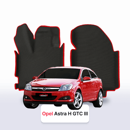 Fußmatten EVAMATS für Opel Astra H GTC 3 gen 2004-2014 jahr SCHÄGHECK 3 türer