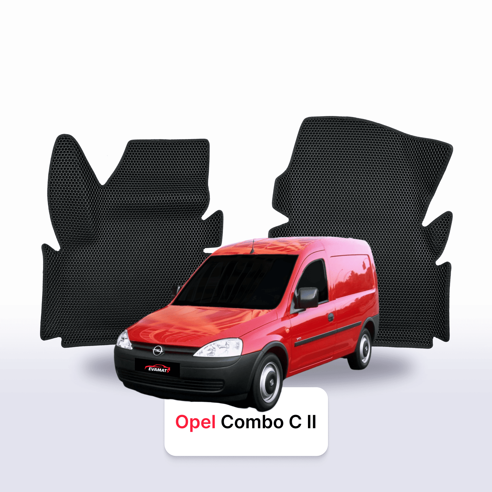 Fußmatten EVAMATS für Opel Combo C 2 gen 2001-2011 jahr VAN