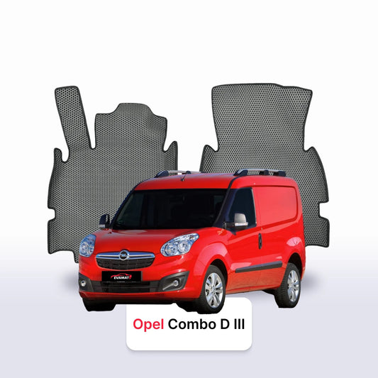 Fußmatten EVAMATS für Opel Combo D 3 Gen 2011-2017 Jahr VAN SWB