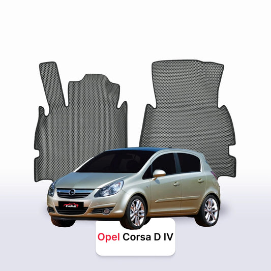 Fußmatten EVAMATS für Opel Corsa D 4. Generation 2006–2014, Schrägheck, 5-türig Fußmatten EVAMATS für Opel Corsa D 4. Generation 2006–2014, Schrägheck, 5-türig