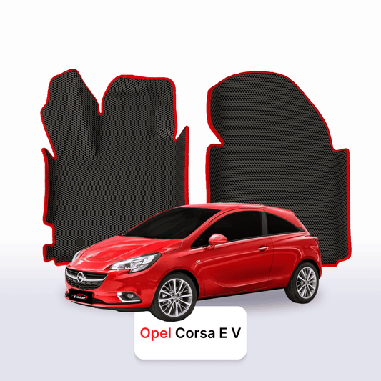 Fußmatten EVAMATS für Opel Corsa E 5. Generation 2014–2019, Schrägheck, 3-türig