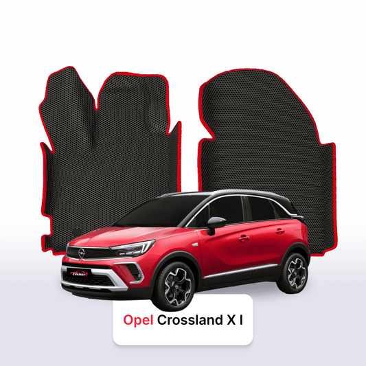 Fußmatten EVAMATS für den SUV Opel Crossland X 1. Generation 2017-2025 Fußmatten EVAMATS für den SUV Opel Crossland X 1. Generation 2017-2025