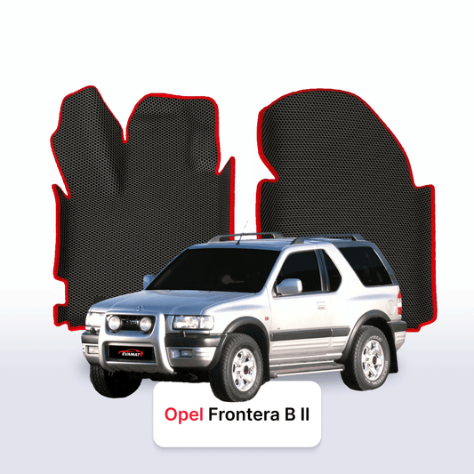 Fußmatten EVAMATS für Opel Frontera B 2 Gen 1998-2004 Baujahr SUV 3-Türer Fußmatten EVAMATS für Opel Frontera B 2 Gen 1998-2004 Baujahr SUV 3-Türer