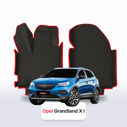 Fußmatten EVAMATS für den SUV Opel Grandland X 1. Generation 2017-2025