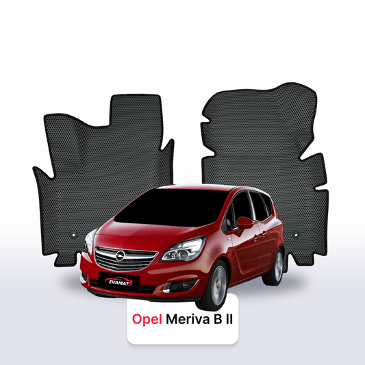 Fußmatten EVAMATS für Opel Meriva B 2 Gen 2010-2018 Jahr MINIVAN