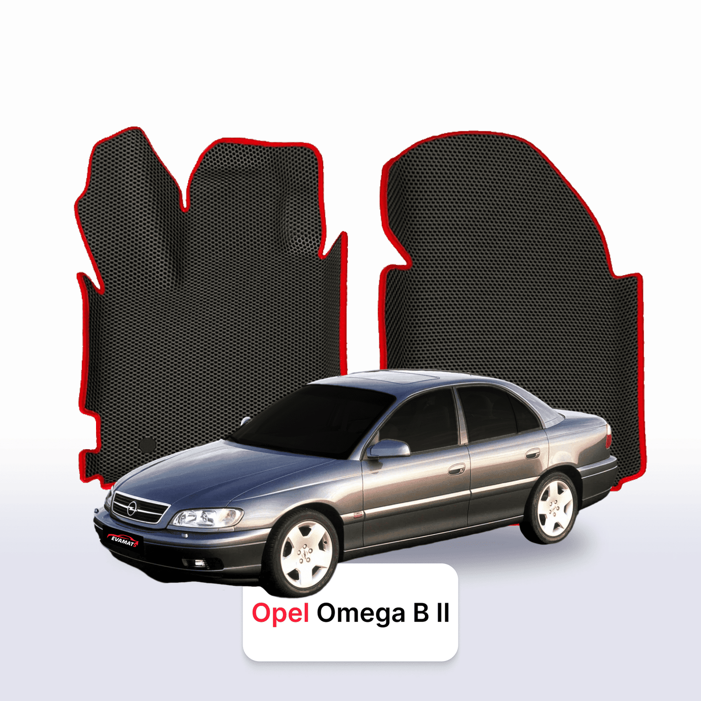 Fußmatten EVAMATS für Opel Omega B 2 Gen 1994-2004 Jahr Limousine