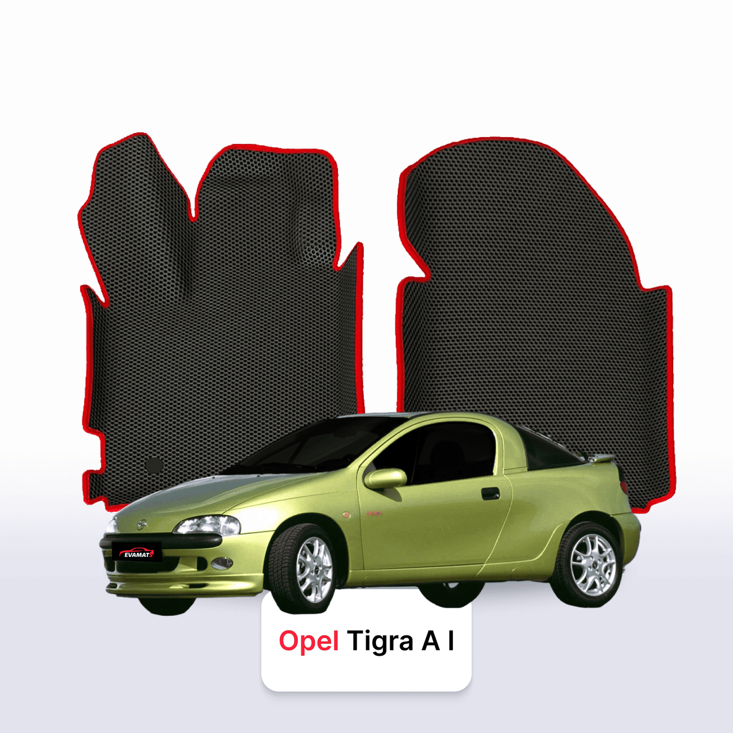 Fußmatten EVAMATS für Opel Tigra A 1 gen 1994-2001 jahr COUPE