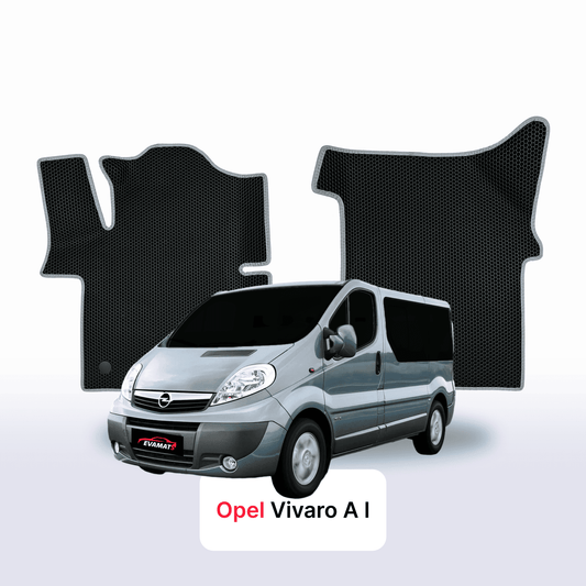 Fußmatten EVAMATS für Opel Vivaro A 1 Gen 2001-2014 Jahr MINIVAN