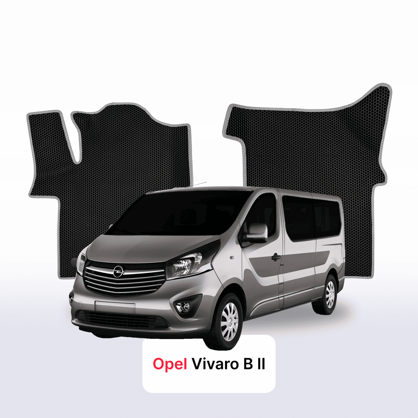 Fußmatten EVAMATS für Opel Vivaro B 2 Gen 2014-2019 Jahr MINIVAN LANG