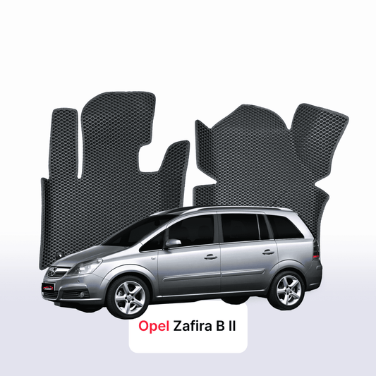 Fußmatten EVAMATS für Opel Zafira B 2 Gen 2005-2014 Jahr MINIVAN Fußmatten EVAMATS für Opel Zafira B 2 Gen 2005-2014 Jahr MINIVAN
