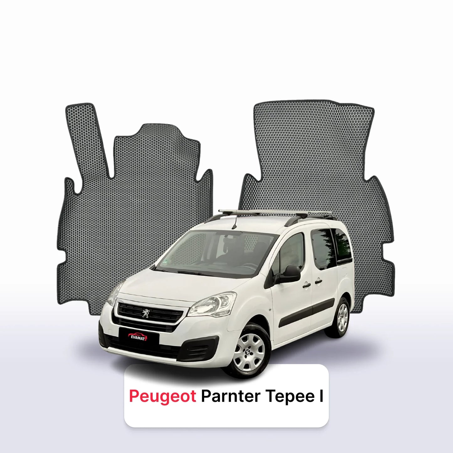 Car mats EVAMATS for Peugeot Partner Tepee 2 gen 2008-2018 year STATION WAGON