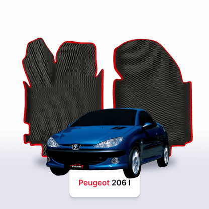 Fußmatten EVAMATS für Peugeot 206(MT) 1. Generation 1998-2012 Jahr CABRIO