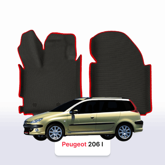 Fußmatten EVAMATS für Peugeot 206(MT) 1. Generation 1998-2012 Jahr KOMBI