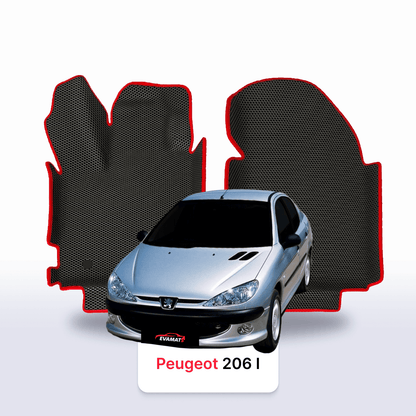 Fußmatten EVAMATS für Peugeot 206(MT) 1. Generation 1998–2012, Limousine