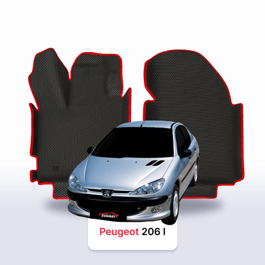 Fußmatten EVAMATS für Peugeot 206(MT) 1. Generation 1998–2012, Limousine