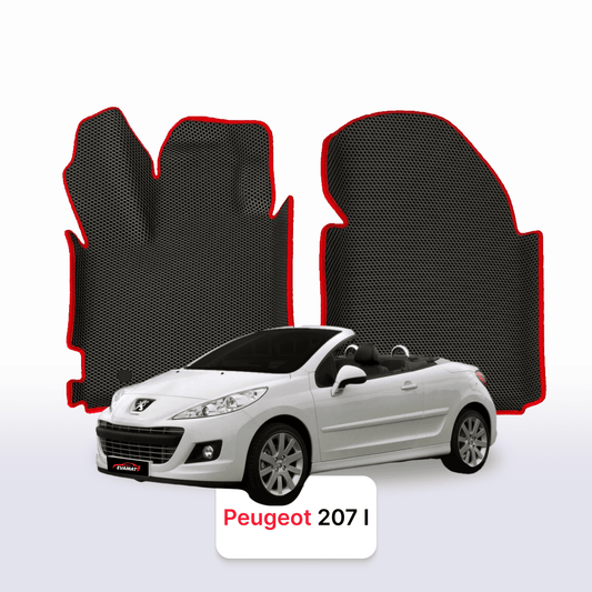 Fußmatten EVAMATS für Peugeot 207(MT) 1. Generation 2006-2015 Jahr CABRIO